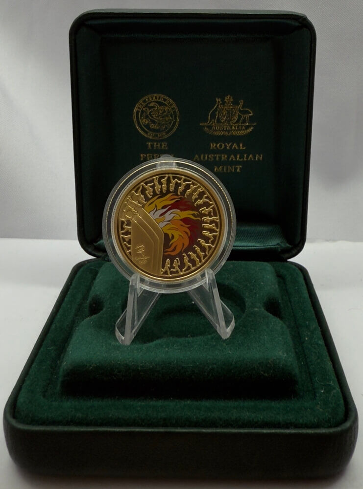 2000 Gold Olympic Proof Coin - Dedication I | Sterling
