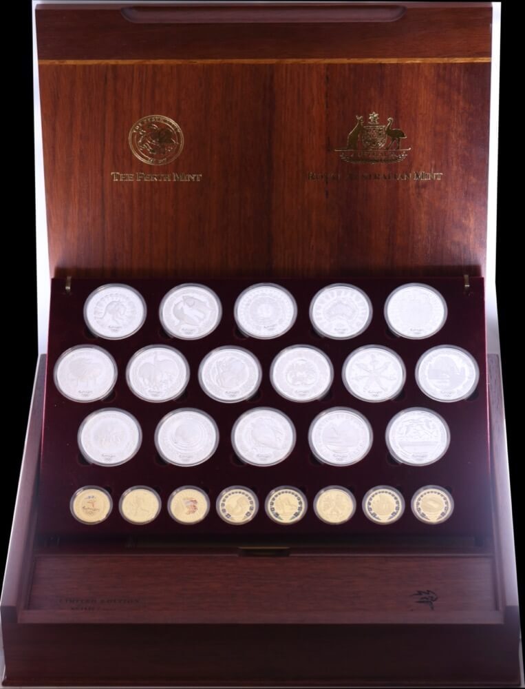 Sydney 2000 Olympic Gold / Silver Proof Millennium Coin Collection product image