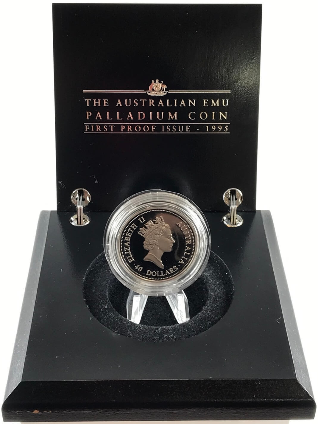 1995 Palladium One Ounce Proof Coin Emu
