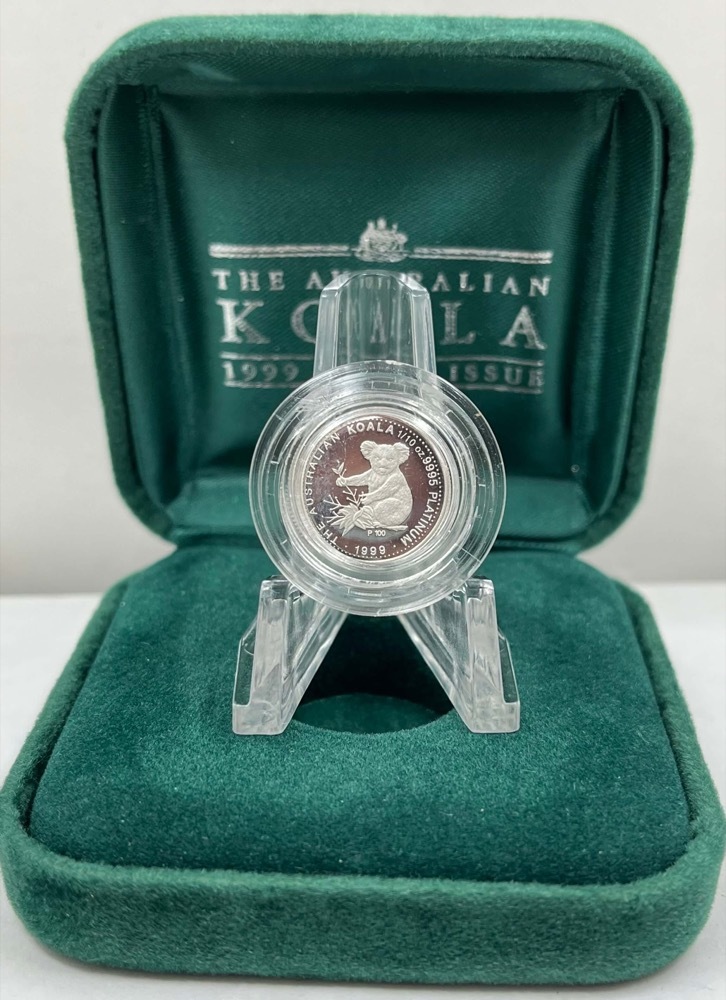 1999 Platinum Tenth Ounce Proof Coin Koala