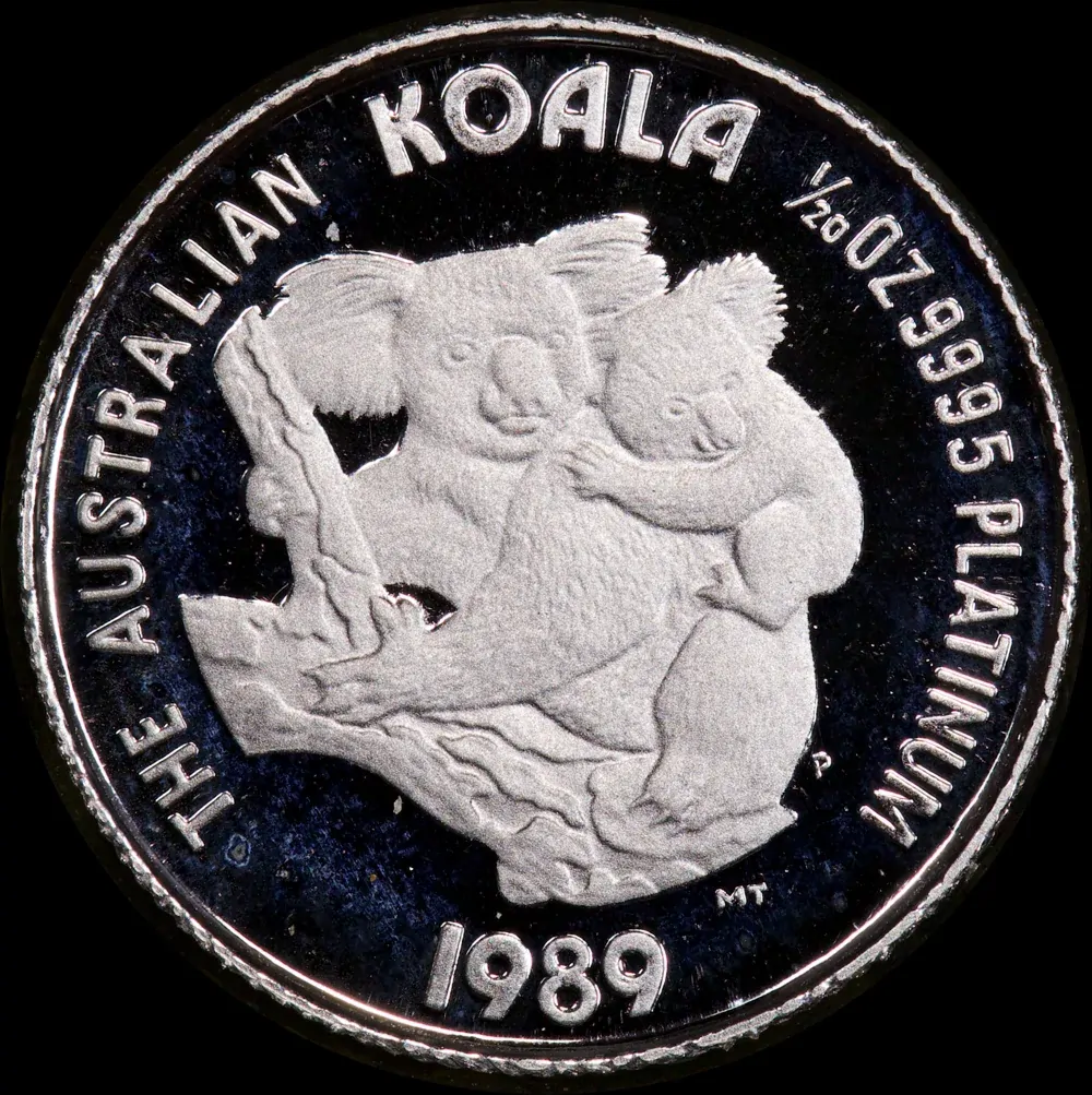 1989 Platinum Twentieth Ounce Proof Coin - Koala
