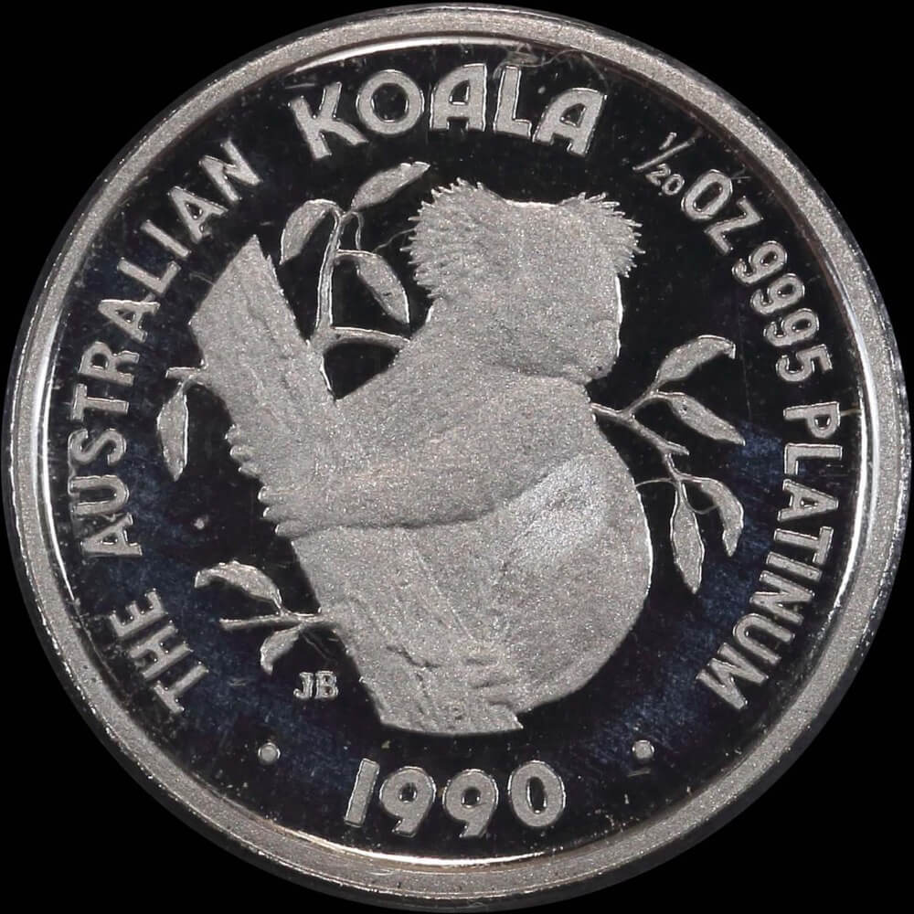 1990 Platinum Twentieth Ounce Proof Coin