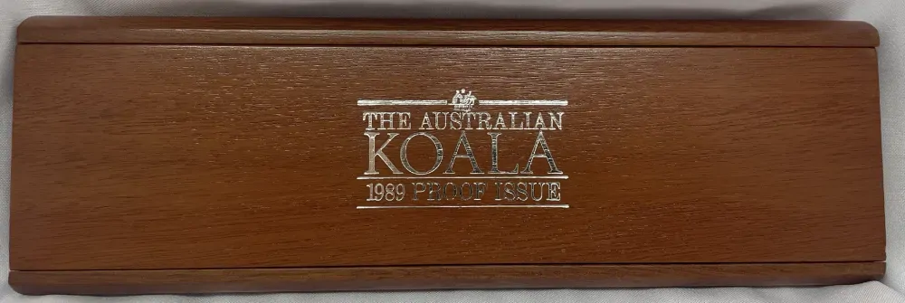 1989 Platinum 5 Coin Proof Set Koala 