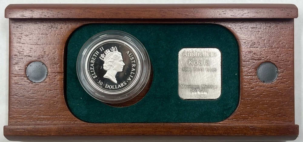 1996 Platinum Half Ounce Proof Coin Koala