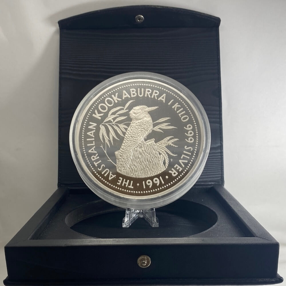 1991 Silver Kilogram Proof Coin Kookaburra