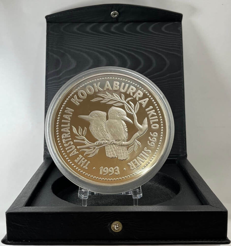 1993 Silver 1 Kilogram Proof Coin Kookaburra