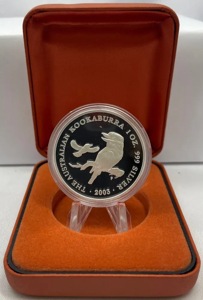 2003 Silver 1 Ounce Proof Coin Kookaburra