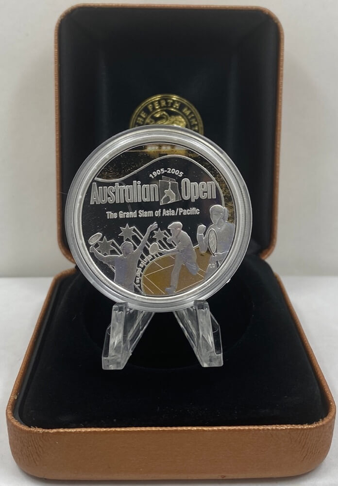 2005 Silver 1 Ounce Proof Coin Australian Open product image