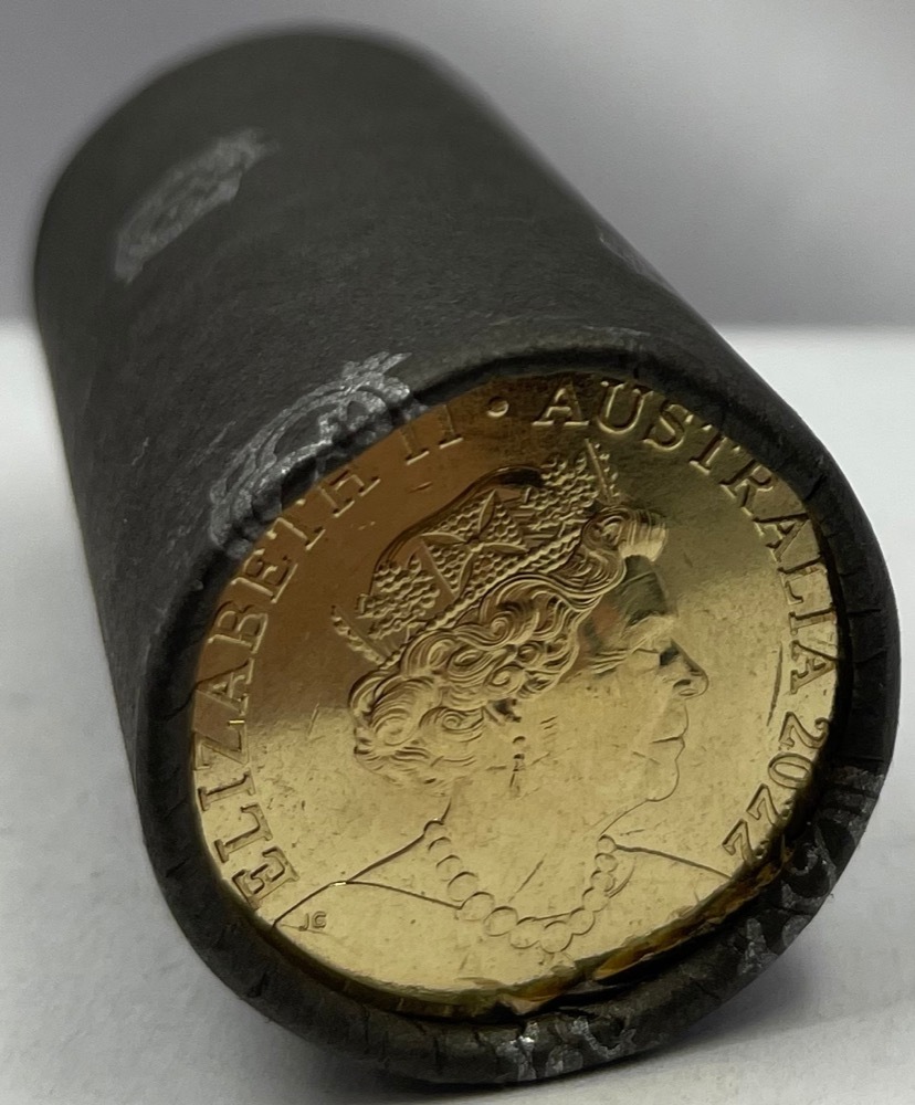 2022 1 Dollar Cotton & Co Roll of 20 Coins Mob of Roos product image