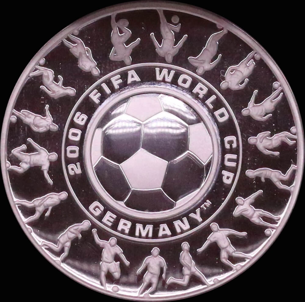 2006 Silver One Ounce Proof Coin FIFA