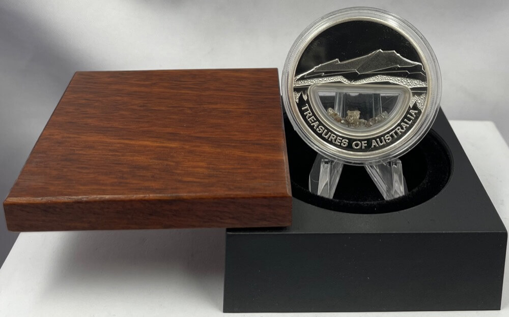 2009 Silver One Ounce Proof Coin Treasures Of Australia Diamonds product image