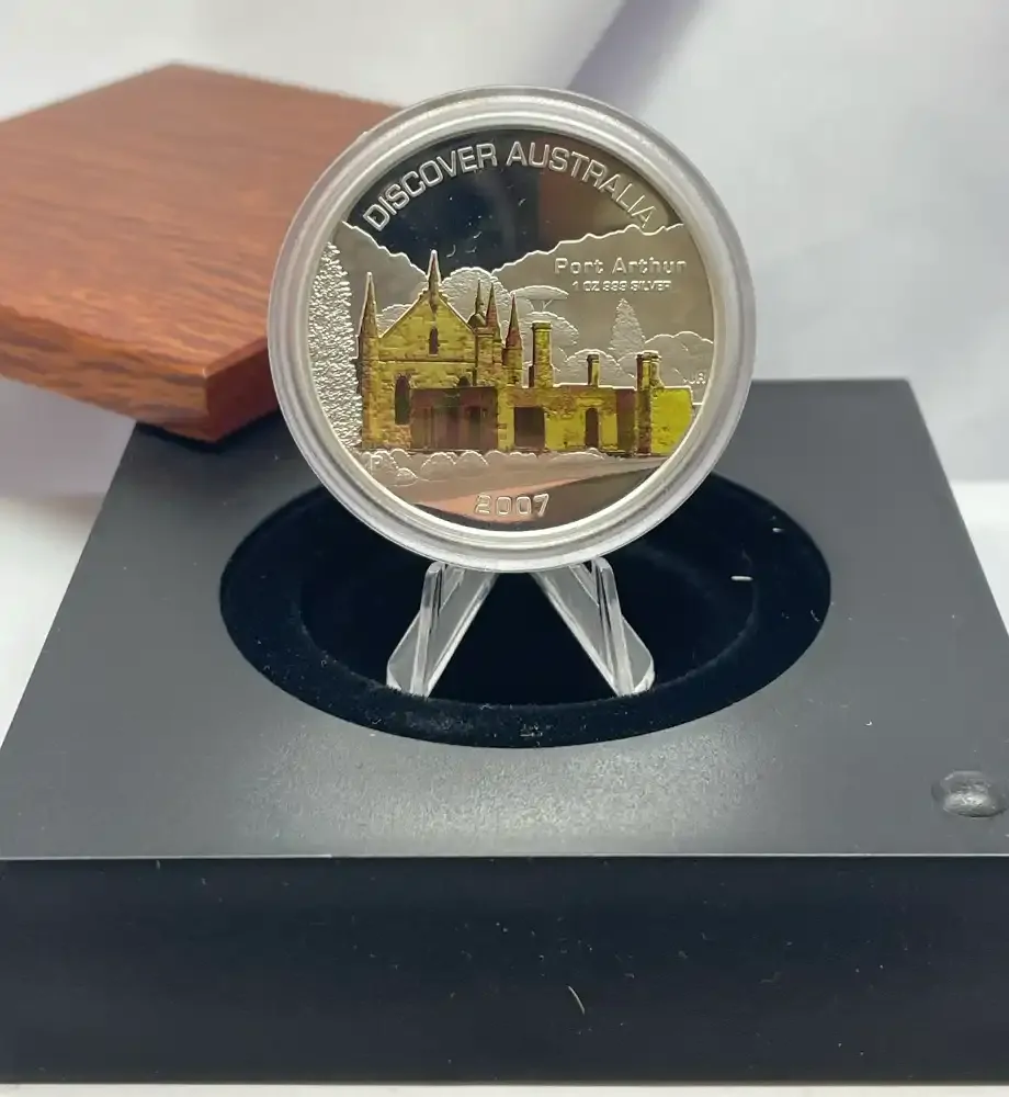 2007 Silver One Ounce Proof Coin Port Arthur