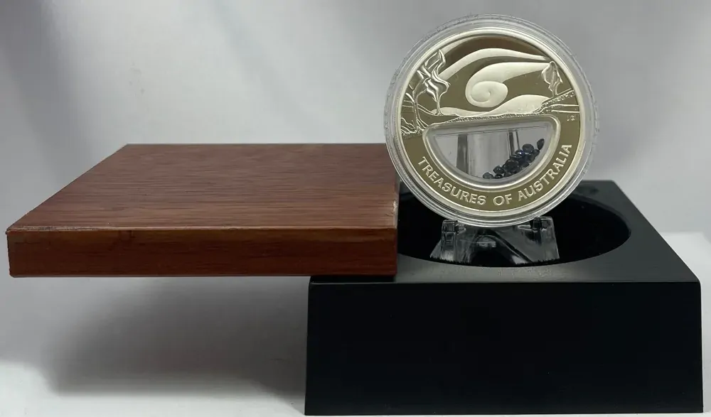 2007 Silver 1 Ounce Proof Coin Treasures Of Australia Sapphires product image