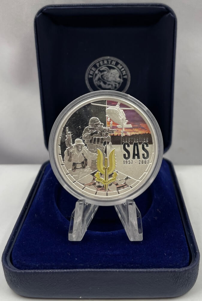 2007 Silver One Ounce Proof Coin SAS product image