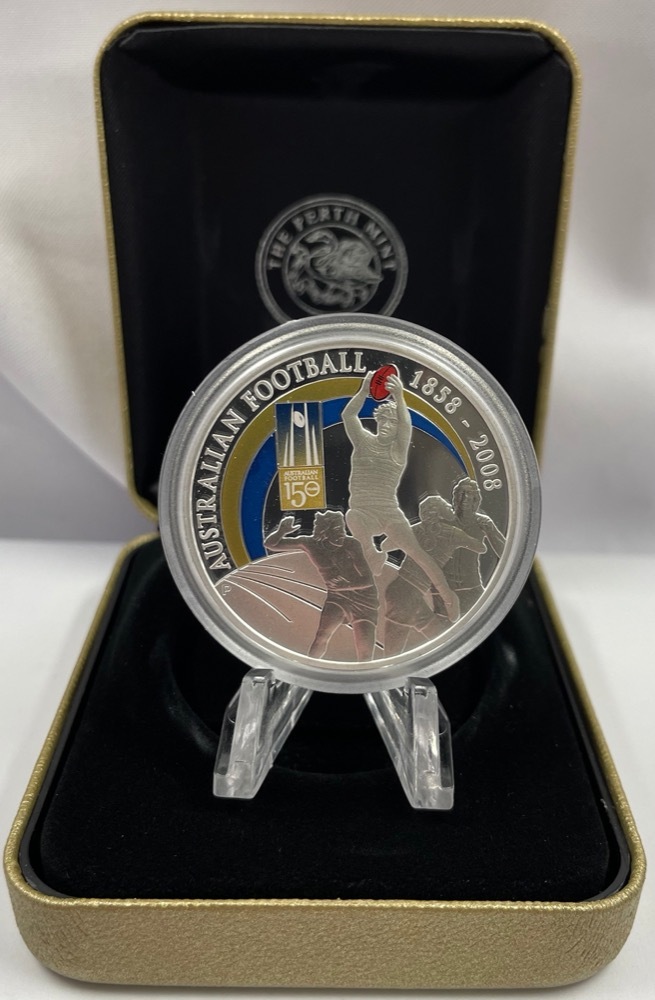 2008 Silver 1 Ounce Proof Coin AFL 150 Years product image