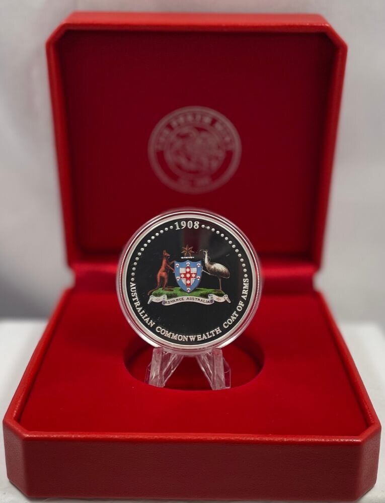 2008 Silver 1 Ounce Proof Coin Coat Of Arms product image