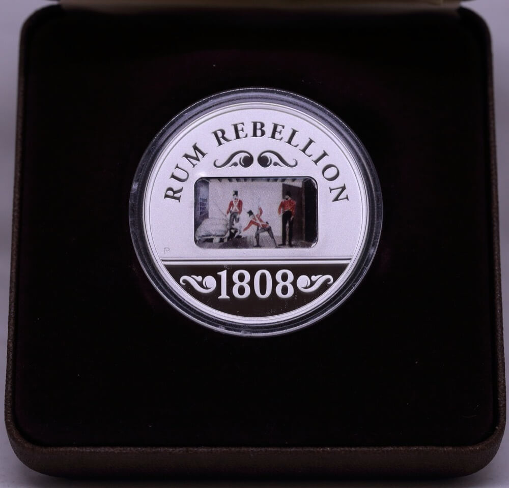 2008 Silver One Ounce Proof Coin Rum Rebellion product image