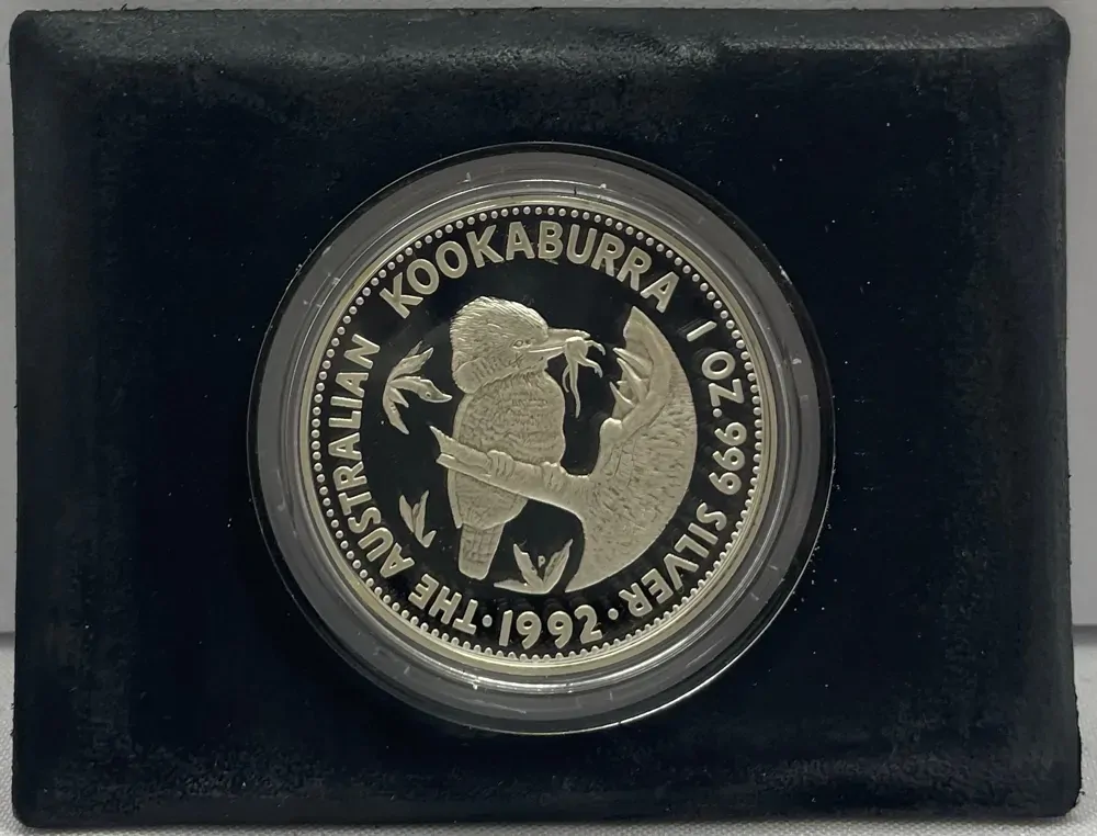 1992 Silver 1 Ounce Proof Coin Kookaburra