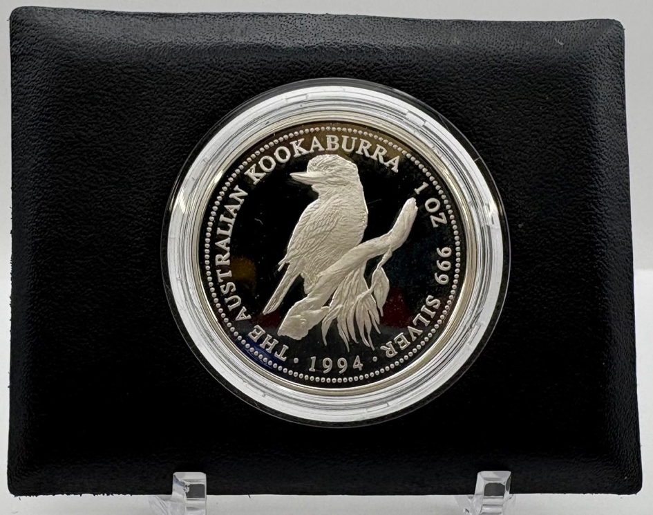 1994 Silver 1 Ounce Proof Coin Kookaburra