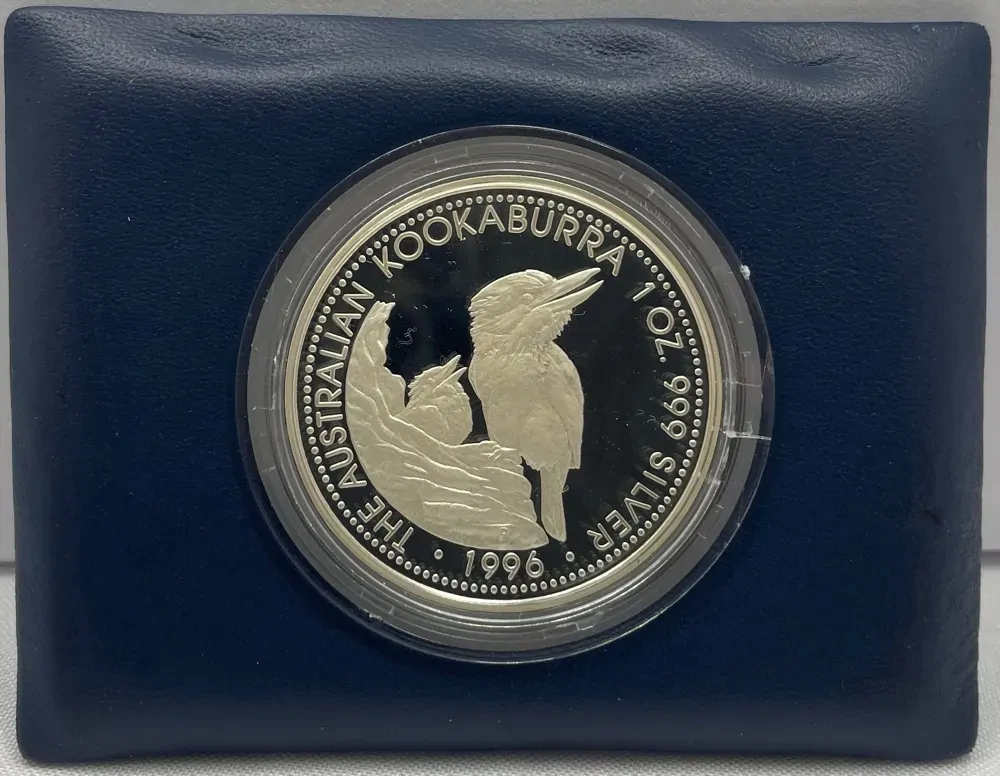1996 Silver 1 Ounce Proof Coin Kookaburra product image