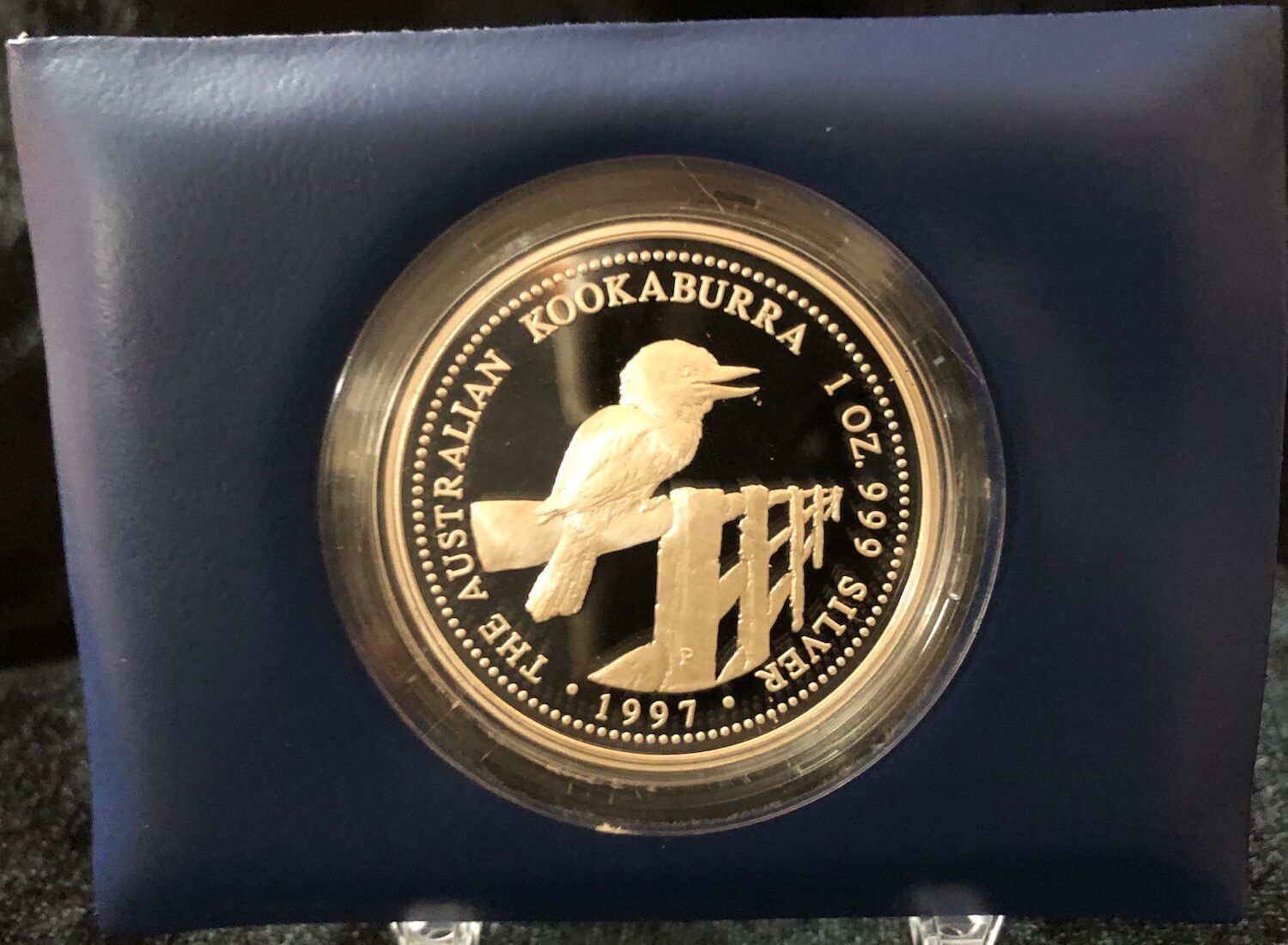 1997 Silver 1 Ounce Proof Coin Kookaburra product image