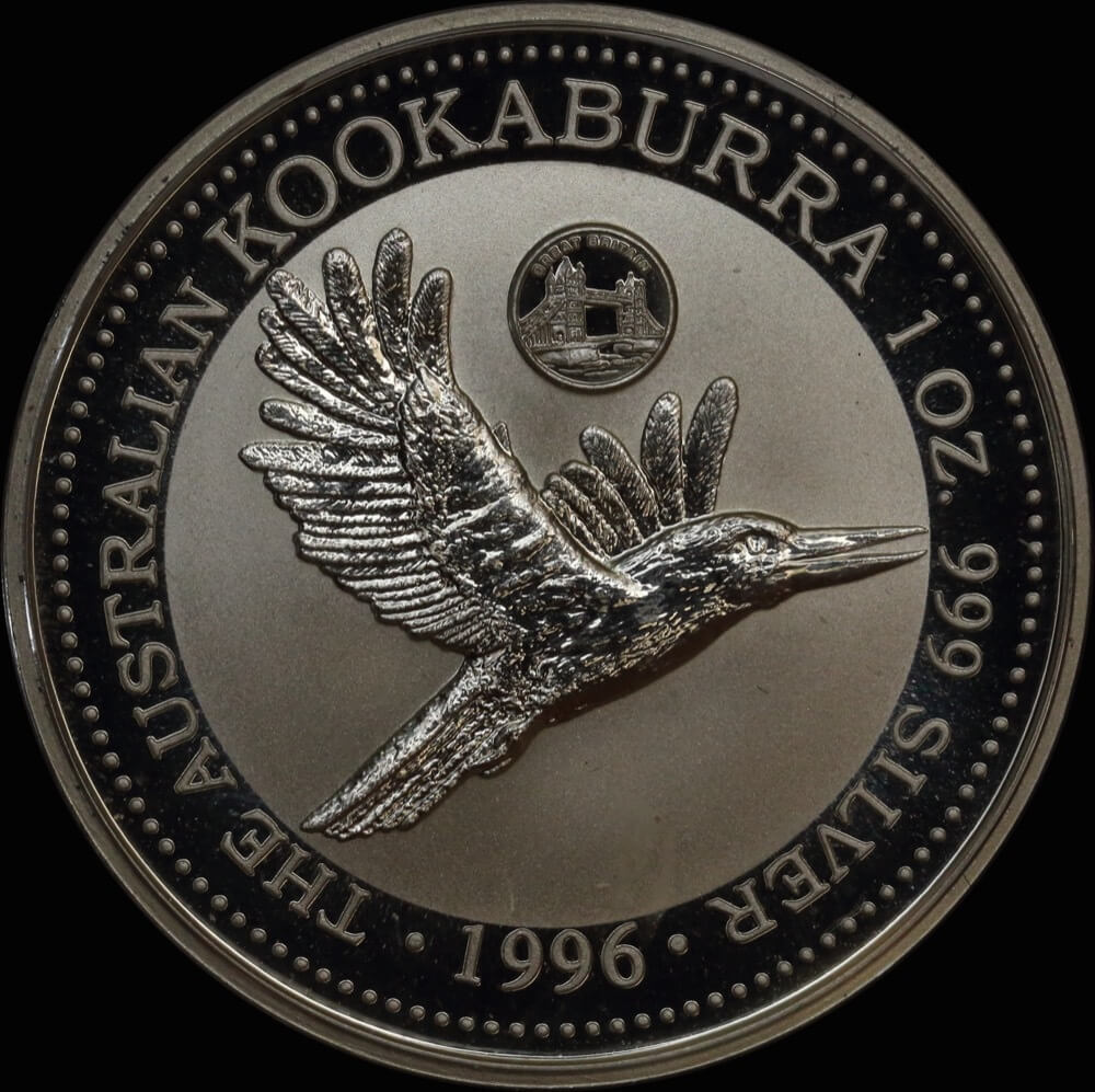 1996 Silver One Ounce Unc Privy Mark Great Britain product image