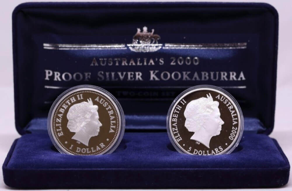 2000 Silver Kookaburra Two Coin Set (2 *1oz) product image