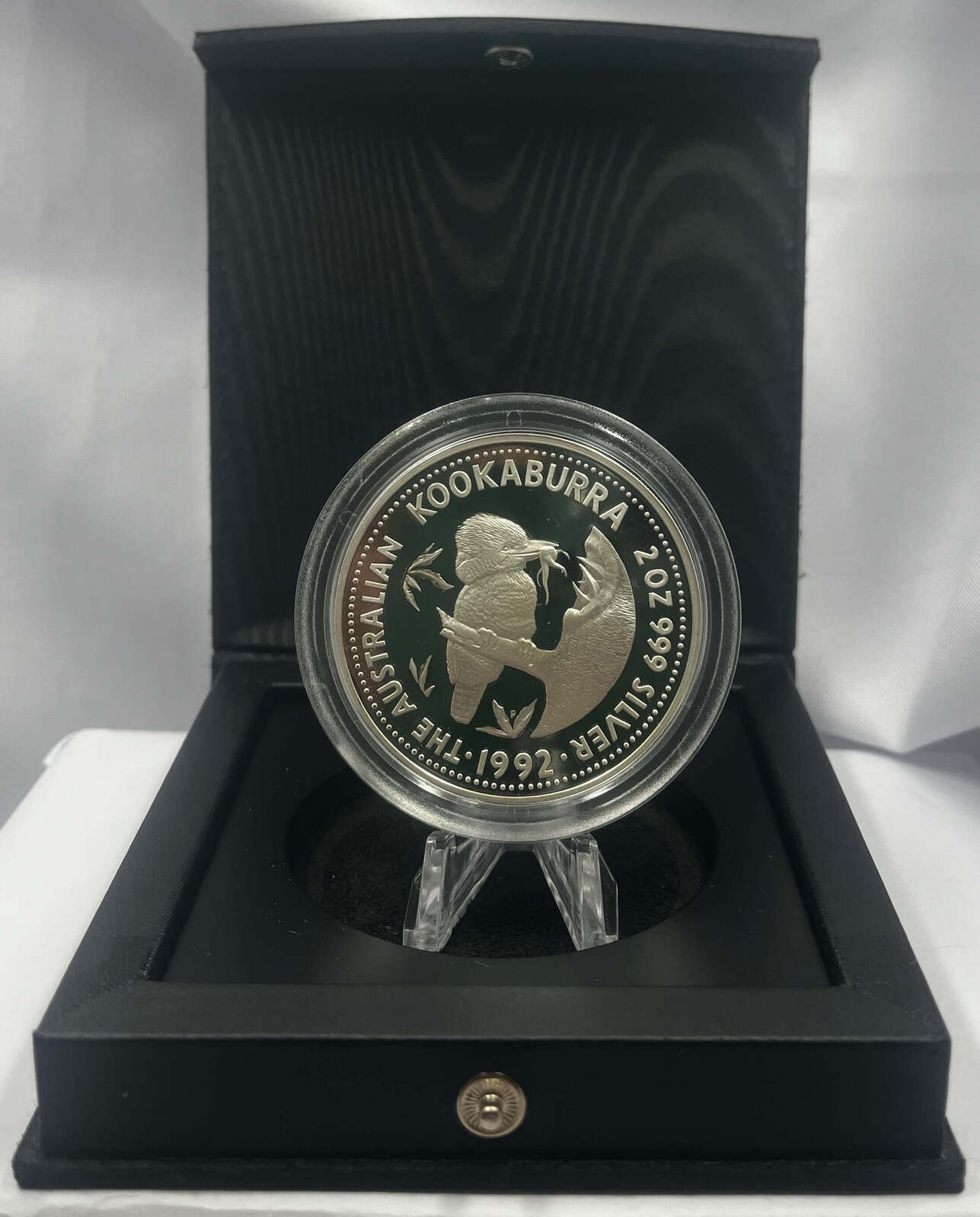 1992 Silver Two Ounce Proof Coin Kookaburra