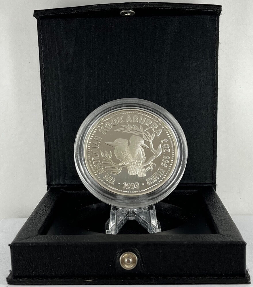 1993 Silver Two Ounce Proof Coin Kookaburra