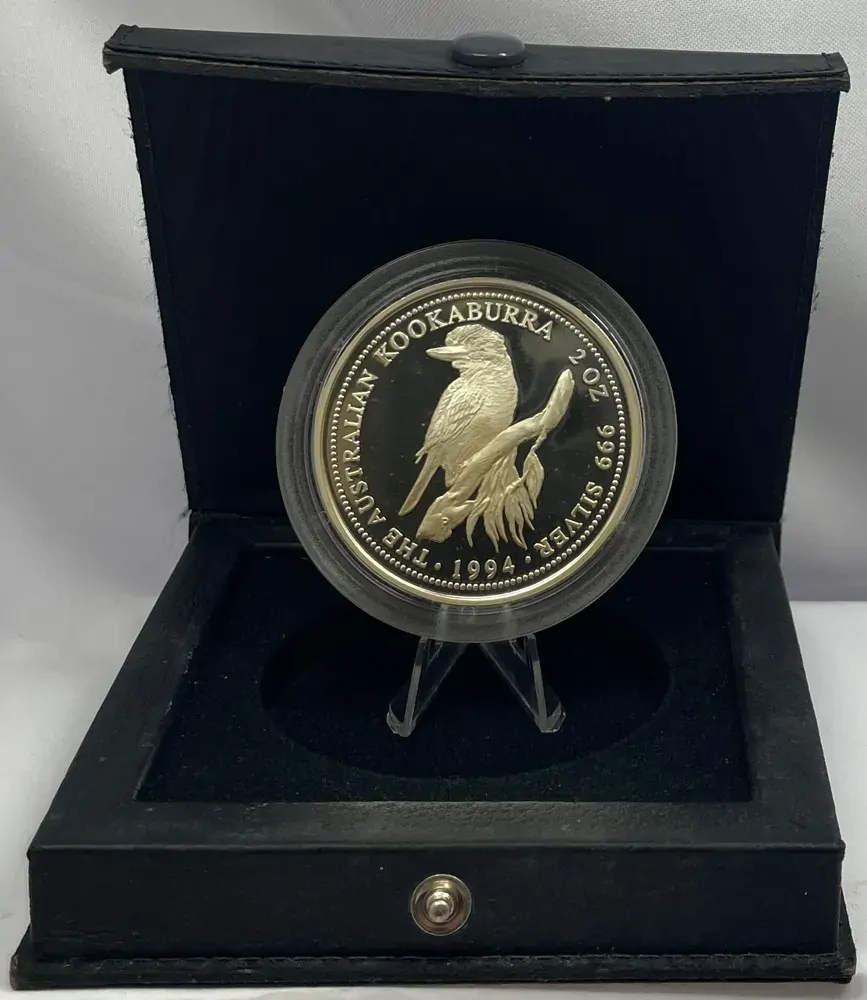 1994 Silver 2 Ounce Proof Coin Kookaburra