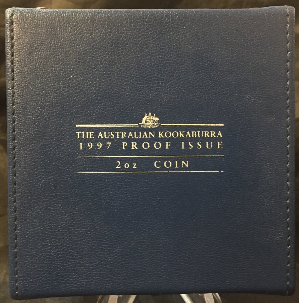 1997 Silver Two Ounce Proof Coin Kookaburra product image