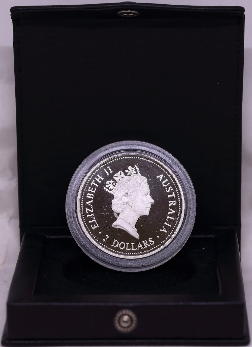 1995 Silver Two Ounce Proof Privy Mark Parliament House