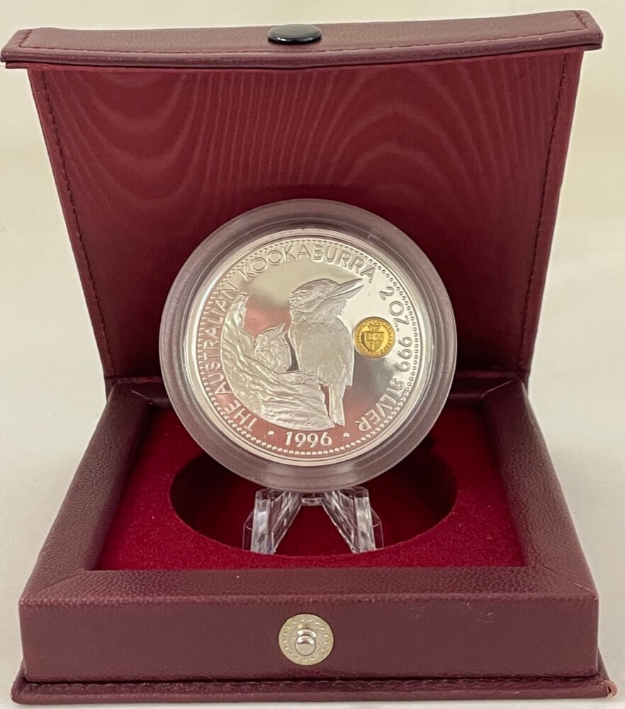 1996 Silver Two Ounce Proof Privy Mark Spade Guinea product image