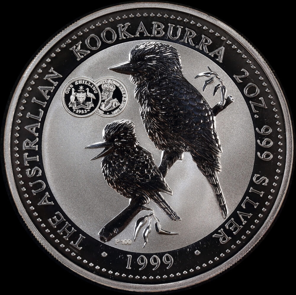 1999 Silver Two Ounce Unc Privy Mark 1933 Shilling product image