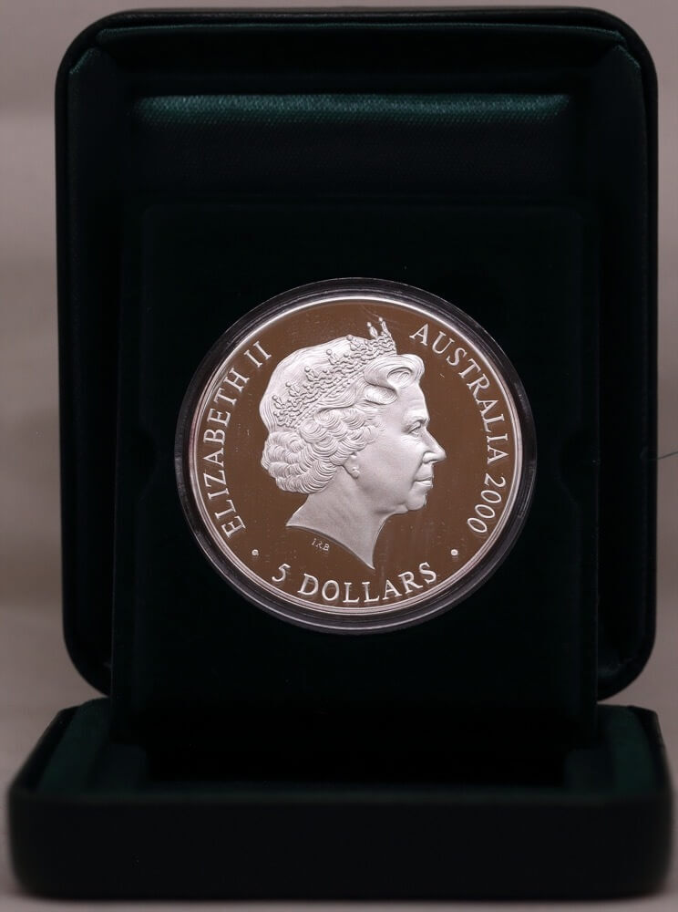 2000 Silver Olympic Proof Coin Reaching the World (II) product image