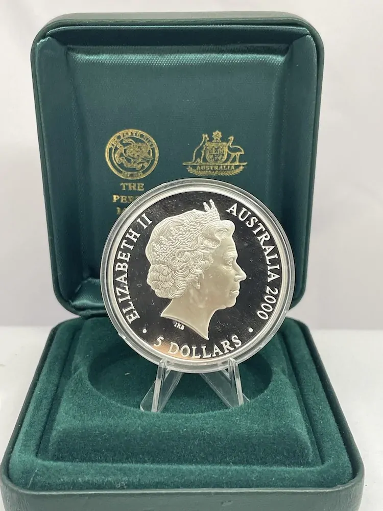 2000 Silver Olympic Proof Coin Harbour of Life (Land) product image