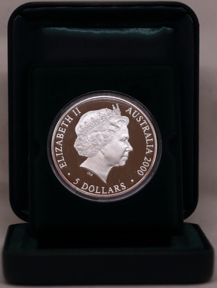 2000 Silver Olympic Proof Coin Koala and Flowering Gum product image