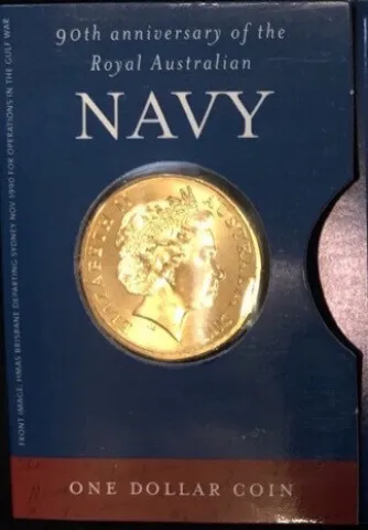 2001 1 Dollar Uncirculated Coin Navy product image