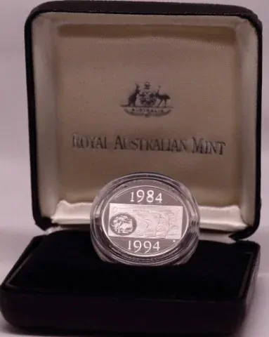 1994 Silver 1 Dollar Proof Coin Decade of the Dollar