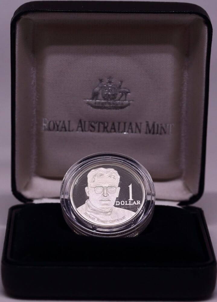 1998 Silver 1 Dollar Proof Coin Howard Florey