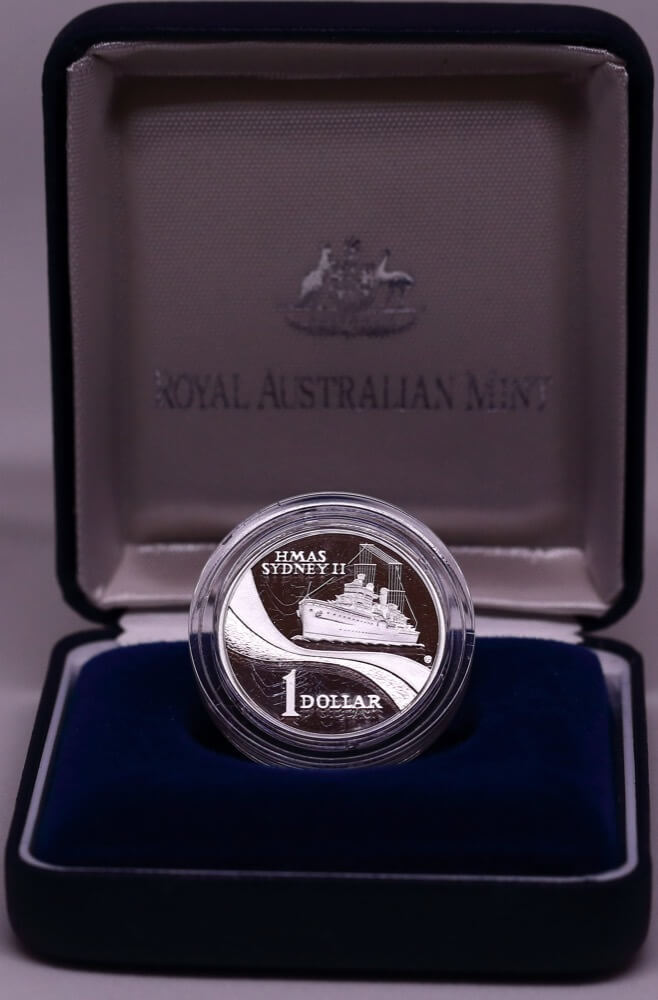 2000 Silver 1 Dollar Proof Coin HMAS Sydney product image