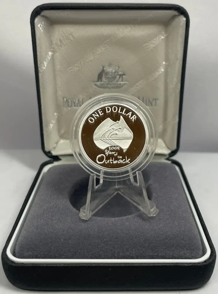 2002 Silver 1 Dollar Proof Coin Outback