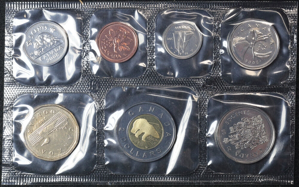 Canada 2008 7 Coin Uncirculated Mint Set  product image