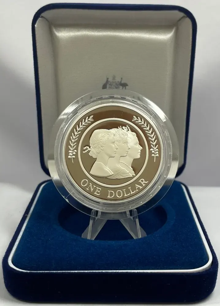 1999 Silver 1 Dollar Proof Ballot Issue Majestic Images