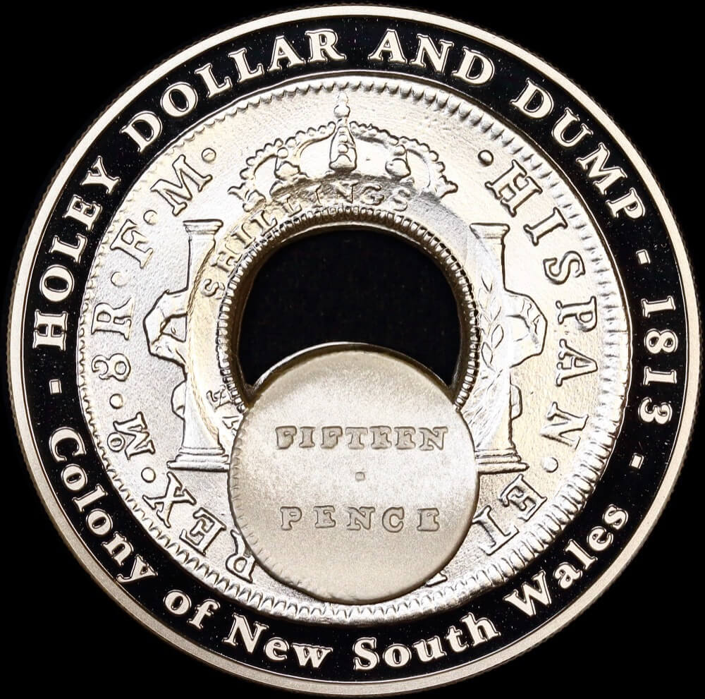 2003 One Dollar Proof Ballot Issue Holey Dollar product image