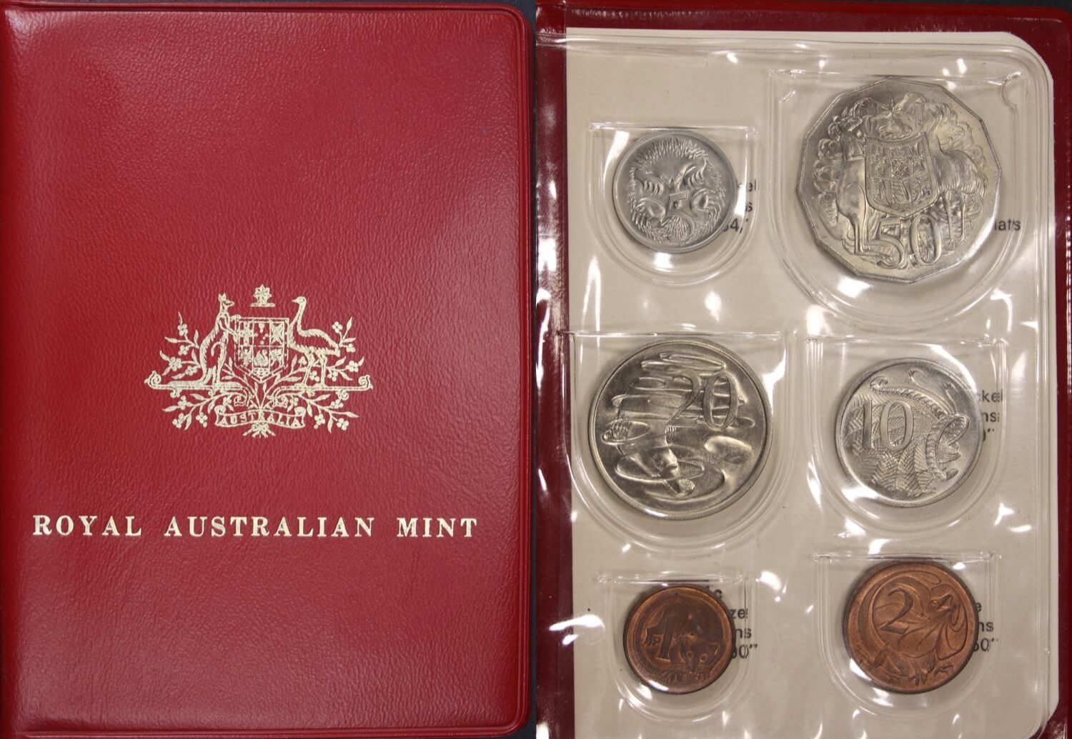 Australia 1972 Mint Uncirculated Coin Set