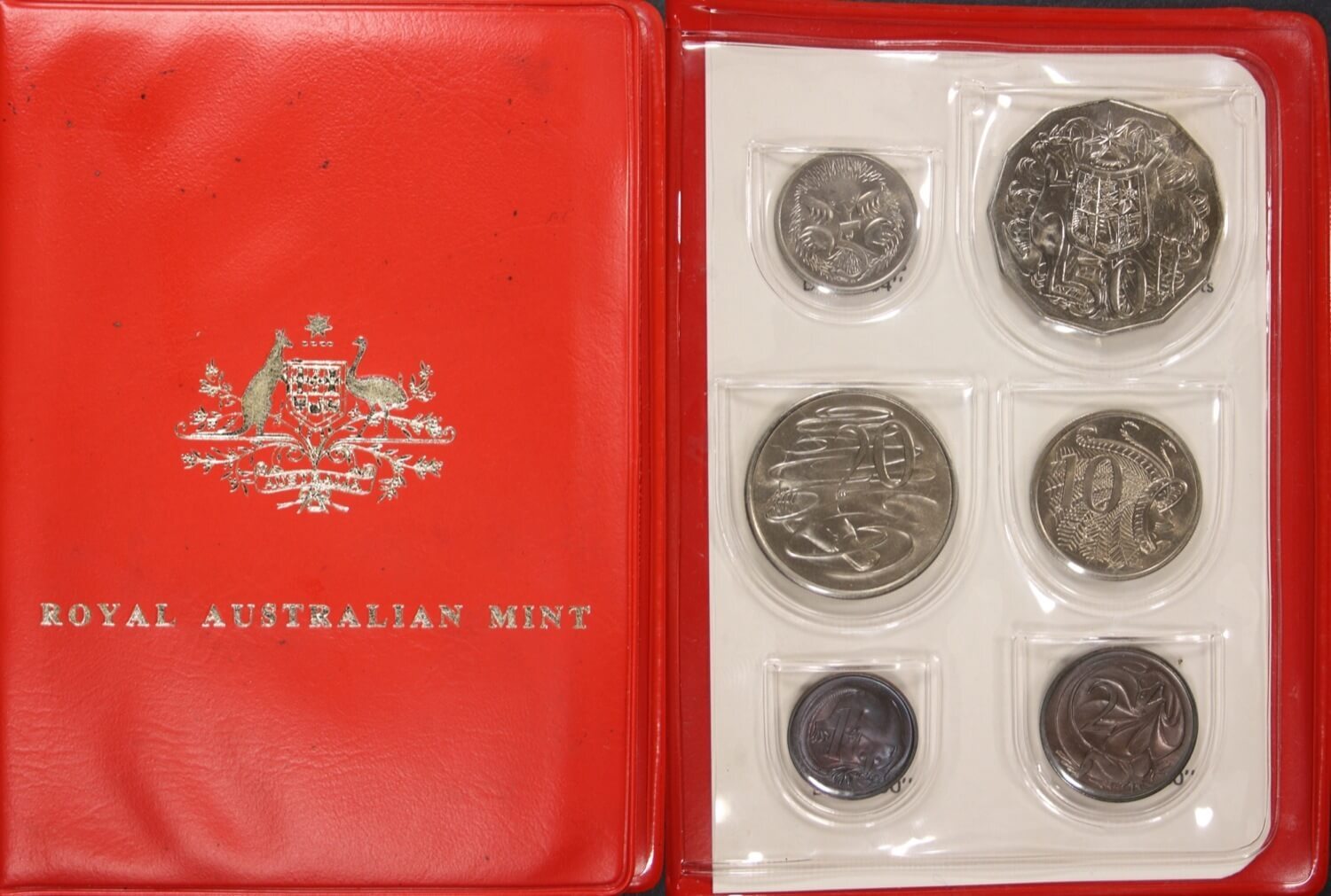 Australia 1974 Uncirculated Mint Coin Set
