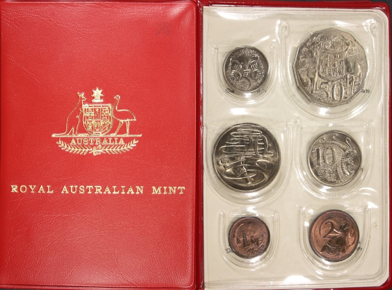 Australia 1976 Uncirculated Mint Coin Set