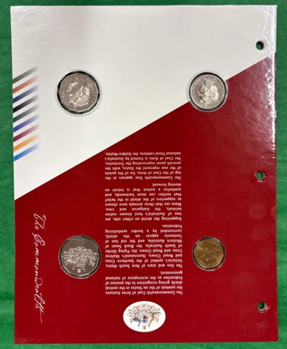 Australia 2001 20 Coin Uncirculated Mint Set Centenary of Federation