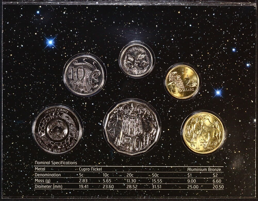 2008 Uncirculated Mint Coin Set Year of the Planet